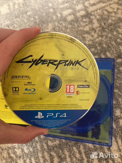 Cyberpunk2077 для ps 4