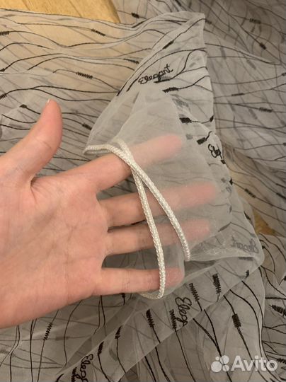 Шторы тюль с вышивкой