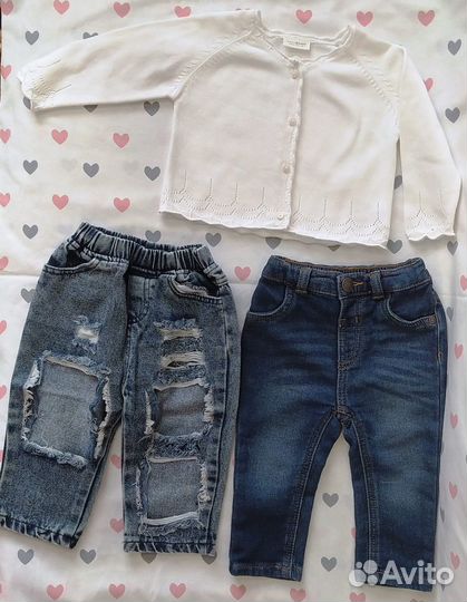 Вещи, на девочку от 0до 1 годика (25шт.)