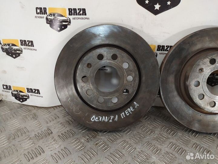 Диски тормозные передние вентилируемые (комплект)