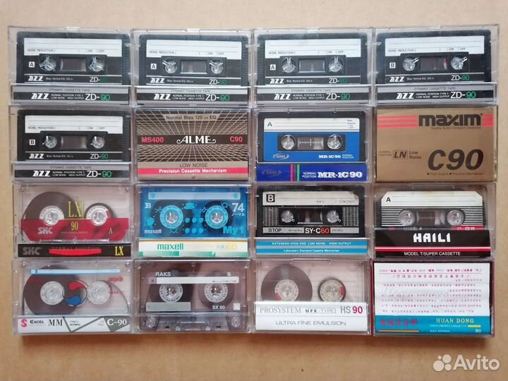 Аудиокассеты (Type I и II)