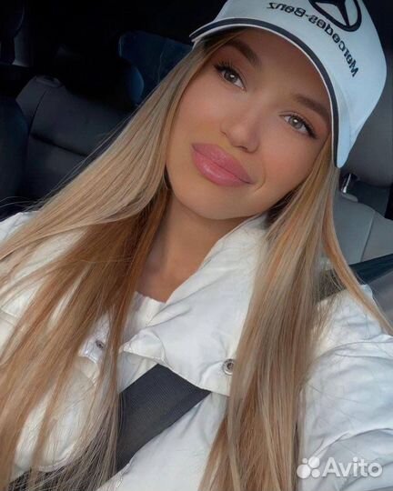 Детские волосы для наращивания 200 капсул 60 см