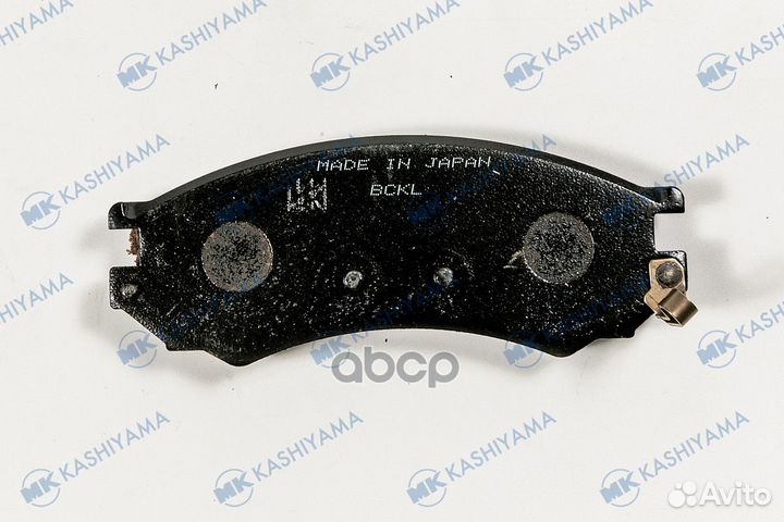 Колодки тормозные, передние D1197M MK kashiyama