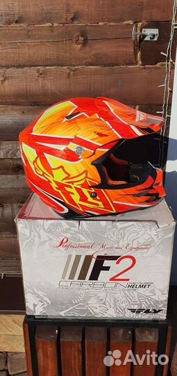 Мото шлем Fly f2 carbon