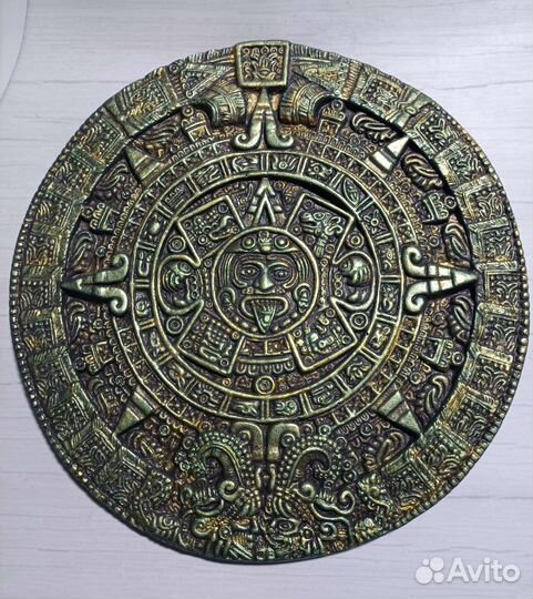 Панно барельеф на стену календарь Майя