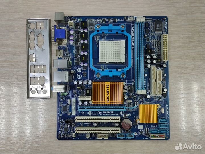 Материнская плата sAM2+ gigabyte GA-MA74GM-S2H