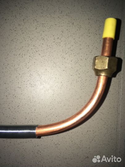 Опрессовка трасс по сухому, заправка фреоном