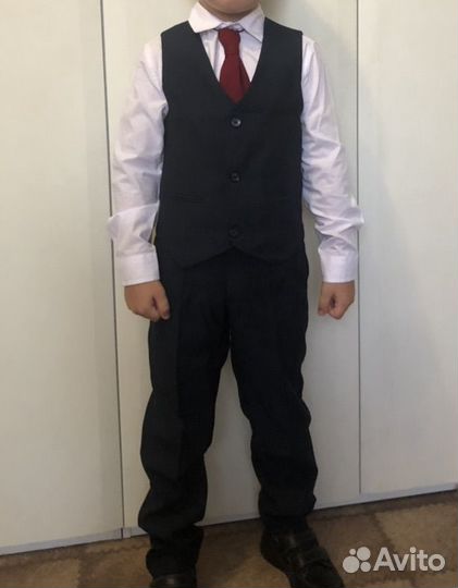 Костюм школьный синий на мальчика