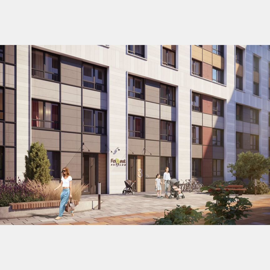 1-к. квартира, 40 м², 1/13 эт.