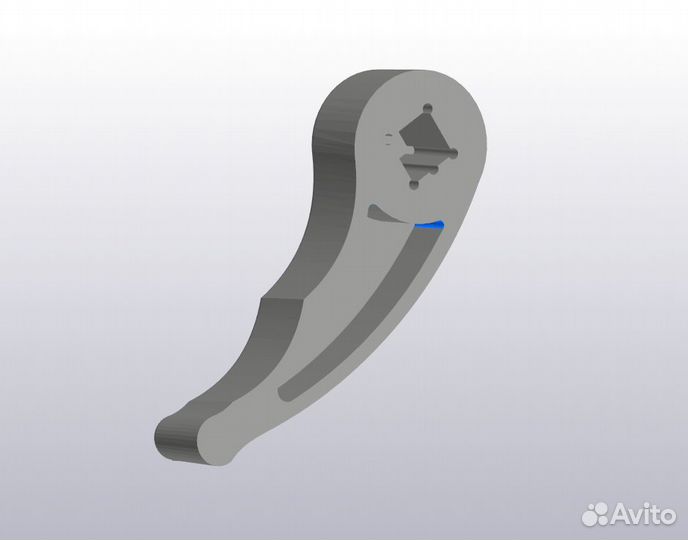 Ручка открывания капота Renault усиленная