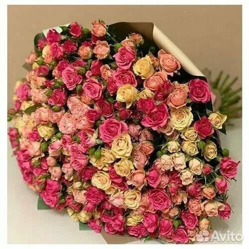 Букет из кустовых роз с доставкой