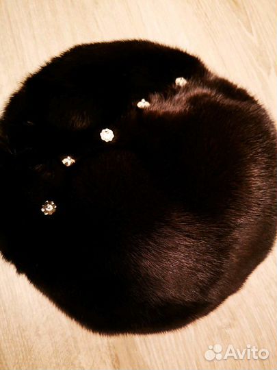 Норковый берет