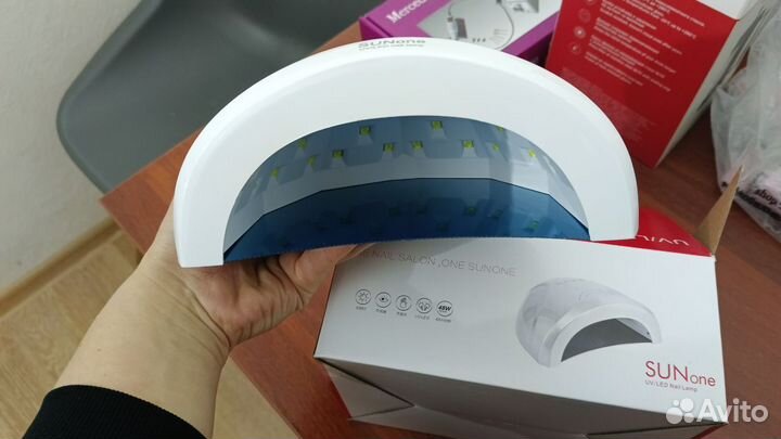 Лампа для маникюра LED/UV SUNone 48W