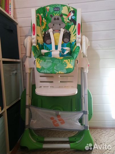 Стульчик для кормления chicco polly