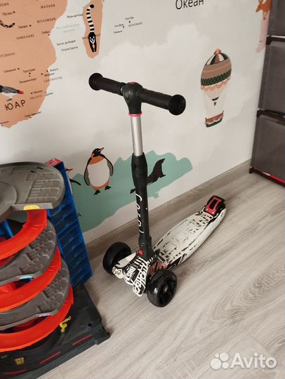 Самокат детский трехколесный бу