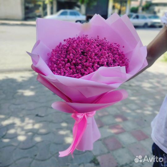 Букеты на Любой Случай. Гипсофила. Доставка Цветов