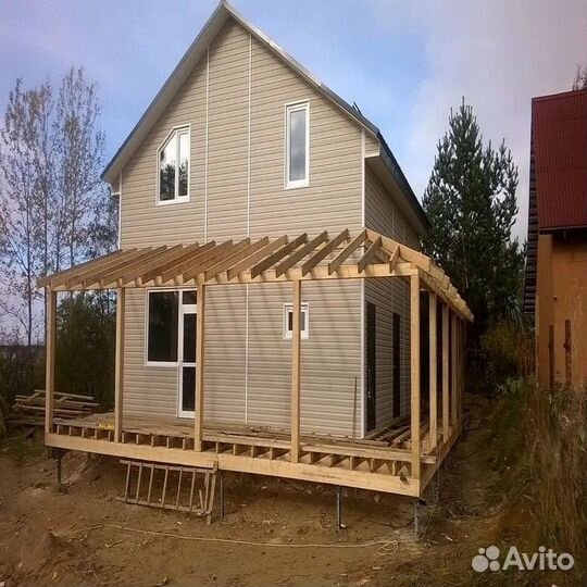 Строительство пристроек