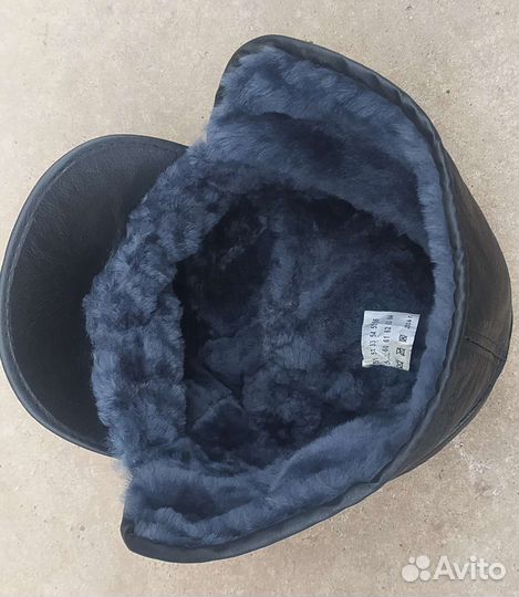 Мужская зимняя шапка с мехом