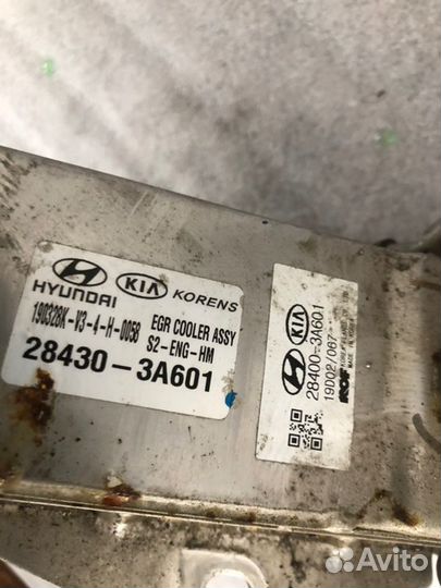 Радиатор егр Kia Mohave 2 HM D6EB