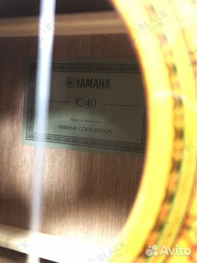 Гитара yamaha C40 (ямаха с40) новая классическая