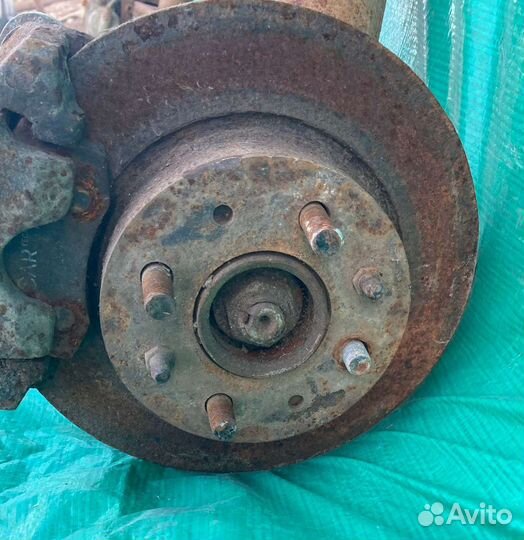 Задняя балка с дисковыми тормозами ваз
