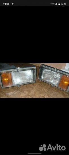 Передние фары ваз 2107