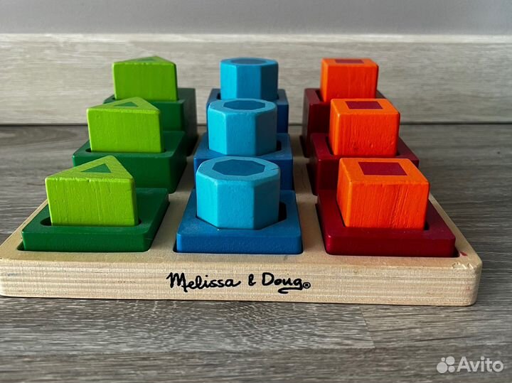 Развивающие деревянные игрушки