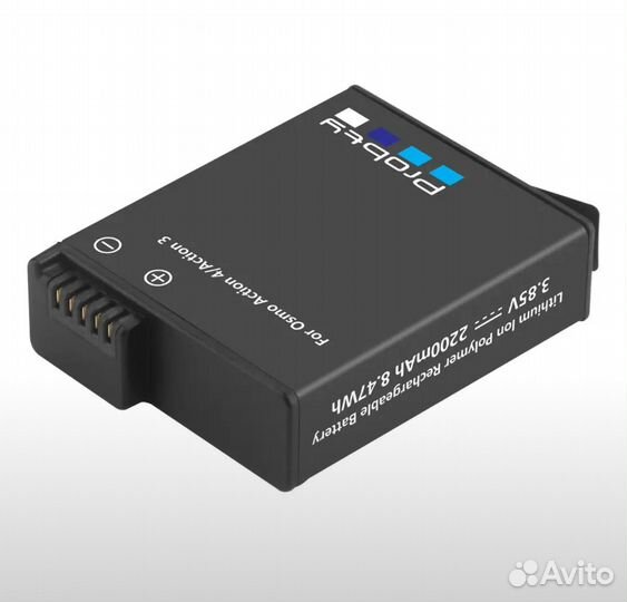 2 Аккумулятора и зарядный кейс для Dji Action 3/4