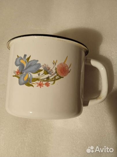 Кружки эмалированные