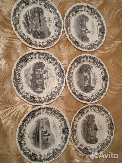 Коллекционные фарфоровые тарелки Villeroy & Boch