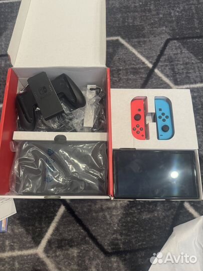 Nintendo switch oled с играми