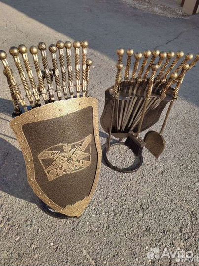 Подарок на день вмф подставка для шампуров