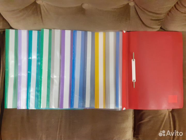 Папки-скоросшиватели А4 и папки с зажимом