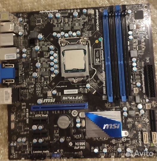 Комплект i5-2300+память 4гига+кулер