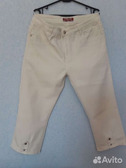 Джинсовые капри