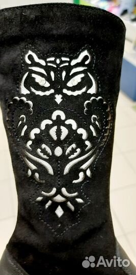 Сапожки 33р нат.мех