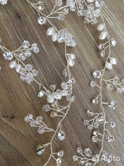 Диадема веточка для волос заколка