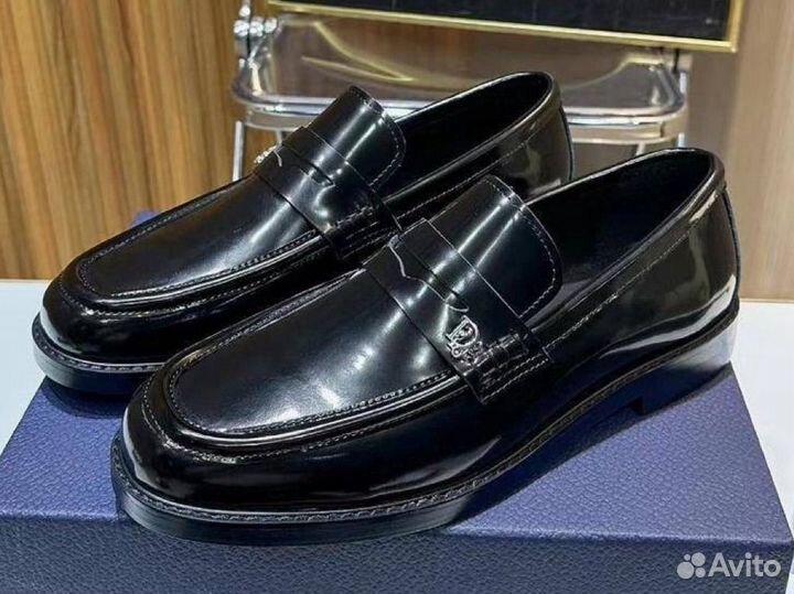 Лоферы мужские Christian Dior CD penny кожа