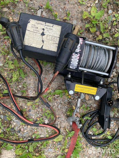 Лебедка электрическая 12v бу