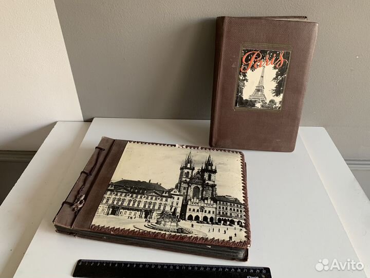 Два отличных альбома с открытками, 20 век. Европа