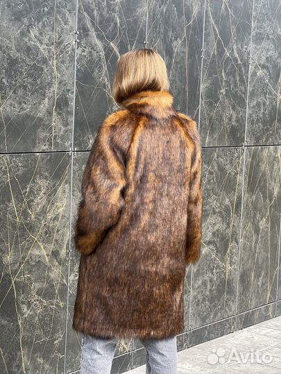 Экомех (отрез) искусственный мех под лису