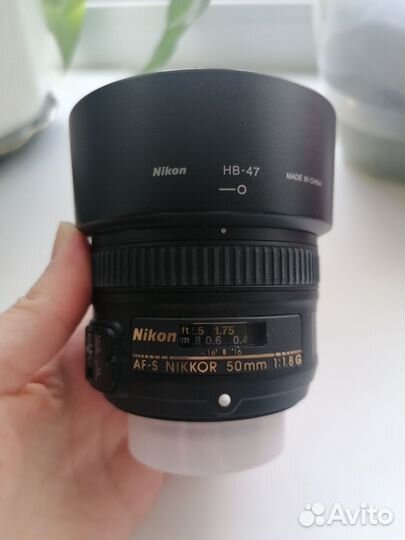 Объектив nikon 50mm f 1.8