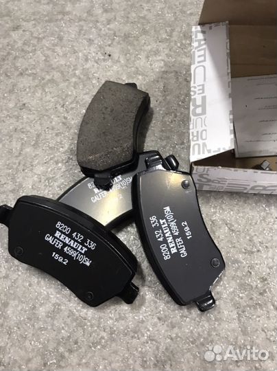 Колодки передние Renault /Largus оригинал