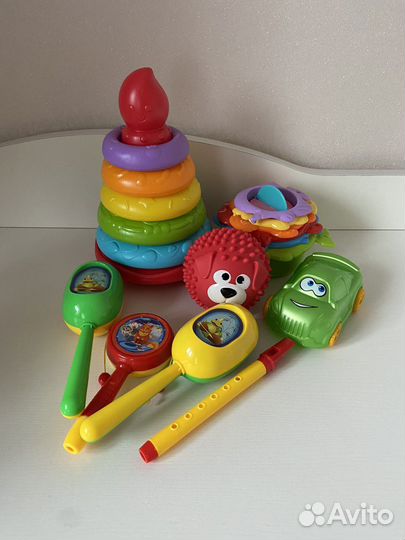 Игрушки пакетом (пирамидки)