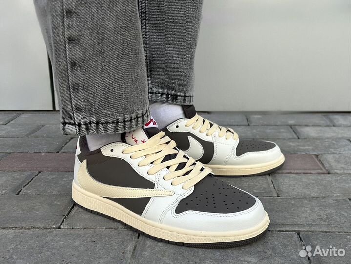 Кроссовки Nike Air Jordan 1 Low x Travis Scott