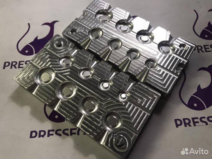 Форма чпу для литья грузил (Таблетка 4-18 г)