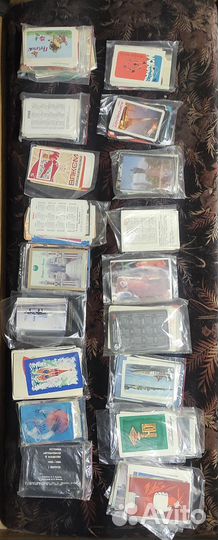 Календарики СССР