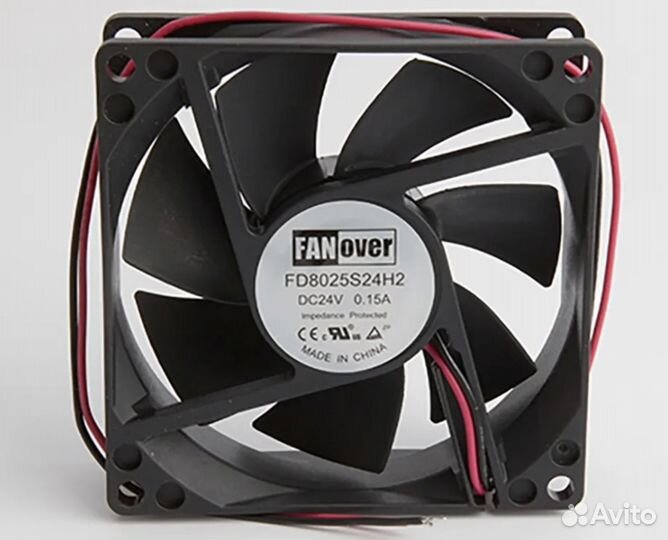Вентилятор(комплект 5 штук) 24v 0.14a fanover