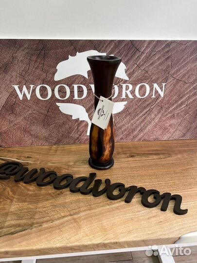 Ваза из мангового дерева