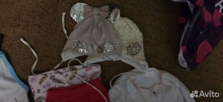 Детские вещи пакетом для девочек с рождения